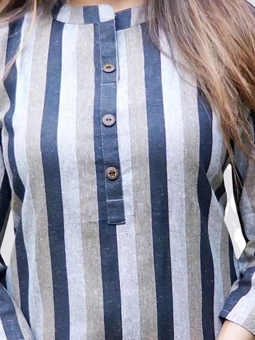 Women Straight Kurta light blue