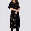 Women Printed Cotton Crepe A-line Kurta