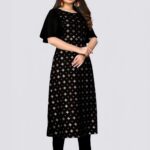 Women Printed Cotton Crepe A-line Kurta ( 6 Colours Choice )