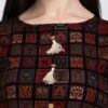 Women Checkered Cotton Blend Frontslit Kurta Women Checkered Cotton Blend Frontslit Kurta