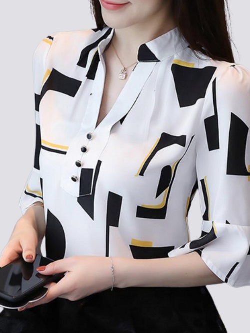 Women Printed Fancy Designer Shirts