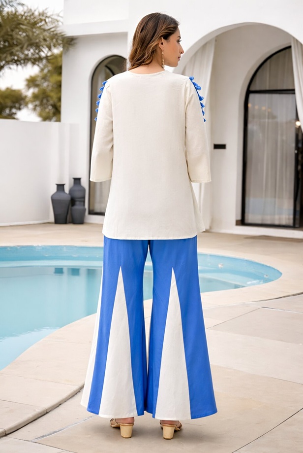 aegean-blue-mosaic-palazzo-set-back-view aegean blue mosaic palazzo set back view